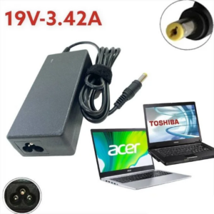 Vente Achat CHARGEUR PC PORTABLE ADAPTABL ACER 19V 3,42A au meilleur prix en Tunisie